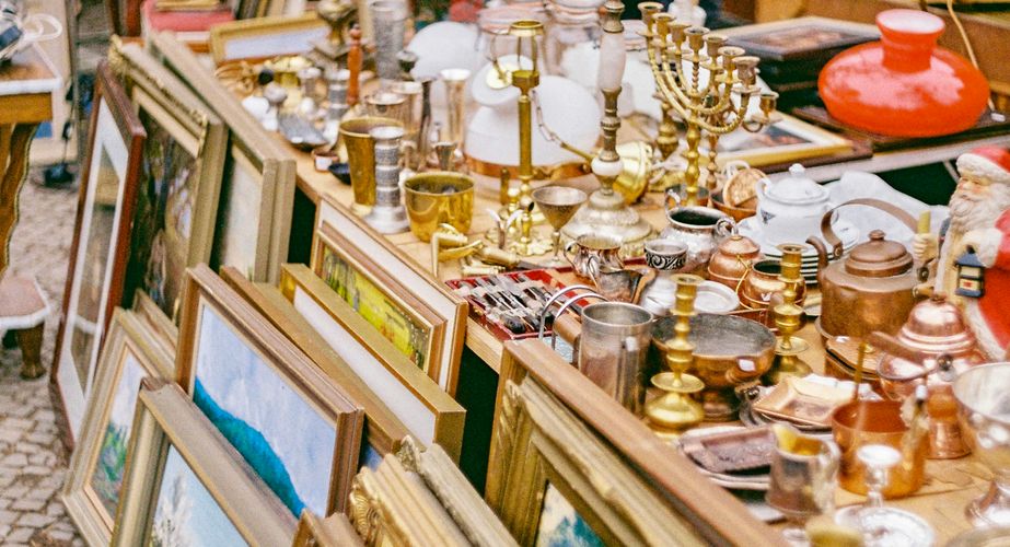 Vlooienmarkt in Berlijn Vlooienmarkt in Berlijn